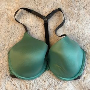 Victoria Secret Turquoise racerback bra 32DD